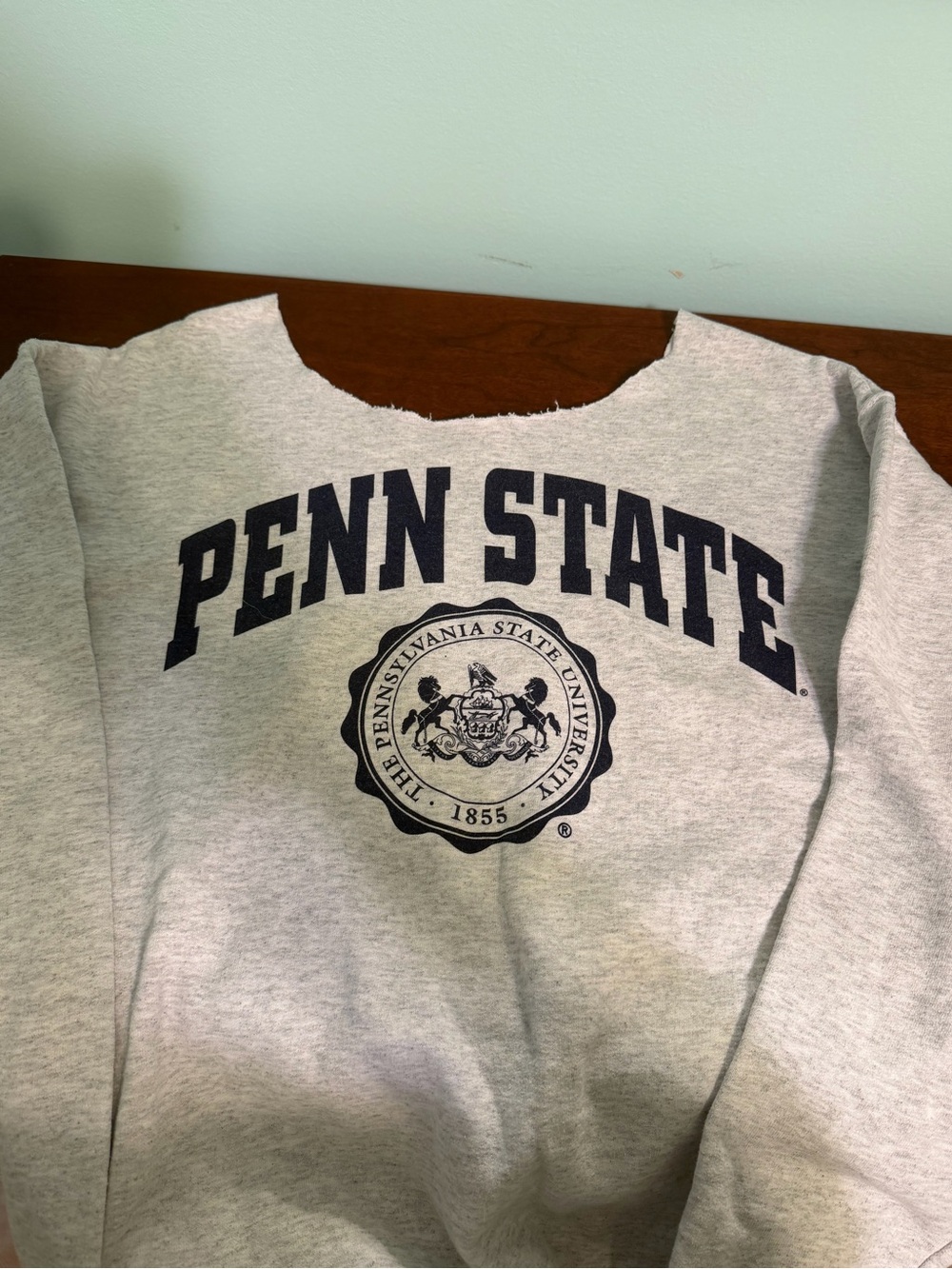 Penn State off the shoulder crewneck